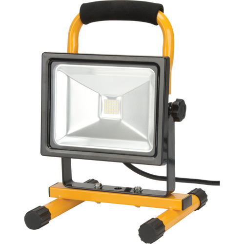 Projecteur portatif, DEL, 20 W, 2500 lumens, Boîtier en Aluminium Rock Safety Industrial Ltd
