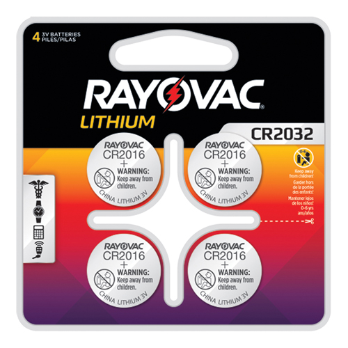 CR2032 Lithium Coin Cell Batteries, 3 V Rock Safety Industrial Ltd