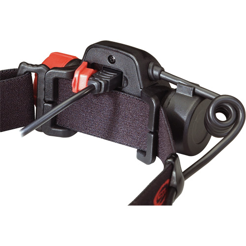 Lampe frontale multi-usage USB Twin-Task, DEL, 375 lumens, 4,75 hres de fonctionnement, piles Rechargeable Rock Safety Industrial Ltd