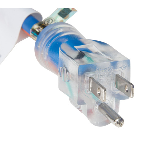 TPE-Rubber Extension Cord with Light Indicator, All-Weather, SJEOW, 12/3 AWG, 15 A, 3 Outlet(s), 25' Rock Safety Industrial Ltd