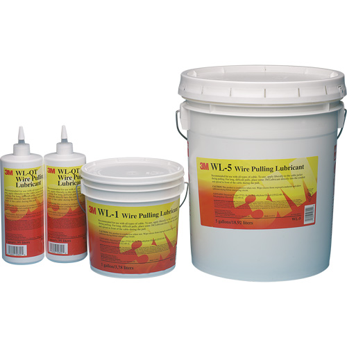 Lubrifiant pour tirage de c&acirc;bles, Seau Rock Safety Industrial Ltd