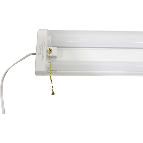 Linkable Shop Light, LED, 120 V, 42 W, 2.9" H x 6.3" W x 47.4" L Rock Safety Industrial Ltd
