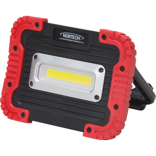 Portable Work Light, LED, 10 W, 1000 Lumens, Plastic Housing Rock Safety Industrial Ltd