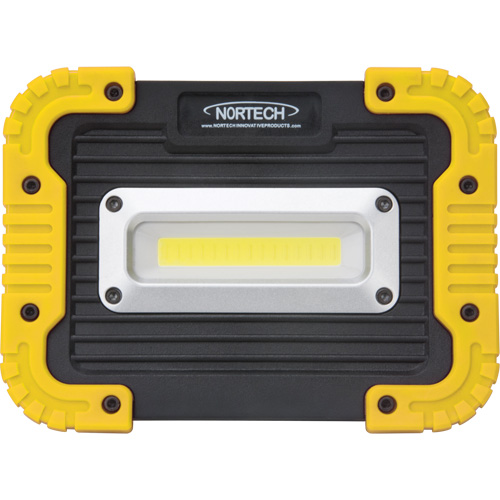 Portable Work Light, LED, 10 W, 1000 Lumens, Plastic Housing Rock Safety Industrial Ltd