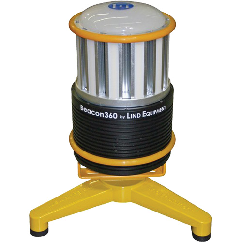 Beacon360 GO Portable Work Light with Floor Stand, LED, 45 W, 6000 Lumens, Aluminum Housing Rock Safety Industrial Ltd