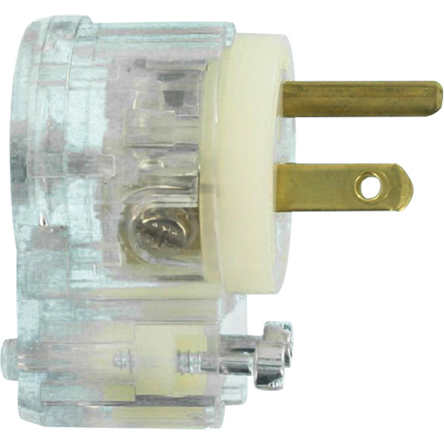 Angled Hospital Grade Extension Plug, Nylon, 15 Amps, 125 V Rock Safety Industrial Ltd