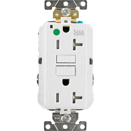 SmartlockPro&reg; Extra Heavy-Duty Self-Test GFCI Receptacle Rock Safety Industrial Ltd