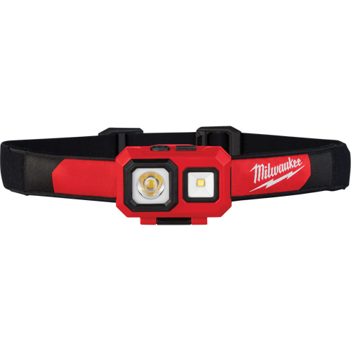Spot & Flood Beam Headlamp, LED, 450 Lumens, 2 Hrs. Run Time, AAA Batteries Rock Safety Industrial Ltd