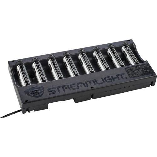 8-Unit USB Battery Charger & Batteries Rock Safety Industrial Ltd