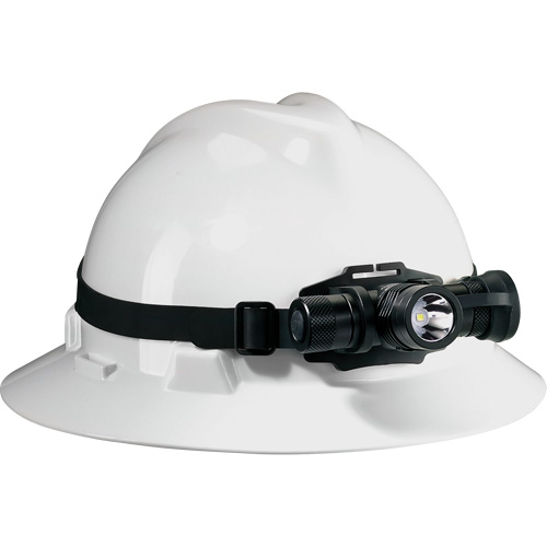 Lampe frontable USB ProTac HL, DEL, 1000 lumens, 1,5 hres de fonctionnement, piles Rechargeable Rock Safety Industrial Ltd
