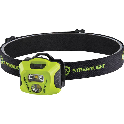 Lampe frontale &agrave; s&eacute;curit&eacute; intrins&egrave;que Enduro Pro HAZ-LO, DEL, 235 lumens, 5 hres de fonctionnement, piles AAA Rock Safety Industrial Ltd