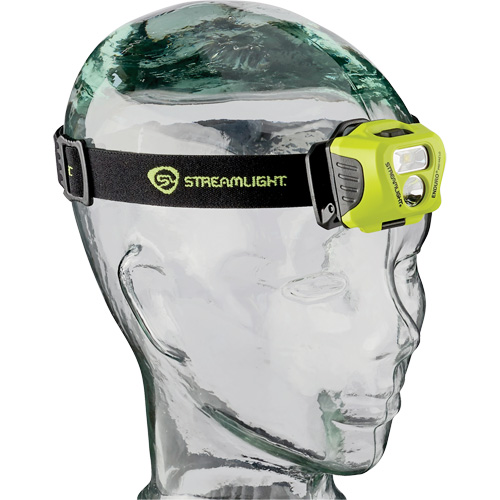 Lampe frontale &agrave; s&eacute;curit&eacute; intrins&egrave;que Enduro Pro HAZ-LO, DEL, 235 lumens, 5 hres de fonctionnement, piles AAA Rock Safety Industrial Ltd