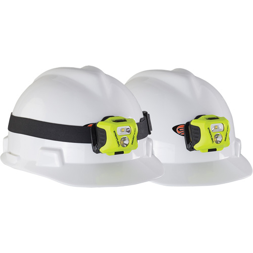 Lampe frontale &agrave; s&eacute;curit&eacute; intrins&egrave;que Enduro Pro HAZ-LO, DEL, 235 lumens, 5 hres de fonctionnement, piles AAA Rock Safety Industrial Ltd