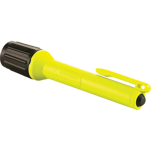 Lampe de poche &agrave; s&eacute;curit&eacute; intrins&egrave;que ProPolymer HAZ-LO 2AAA, DEL, 60 lumens, Piles AAA Rock Safety Industrial Ltd