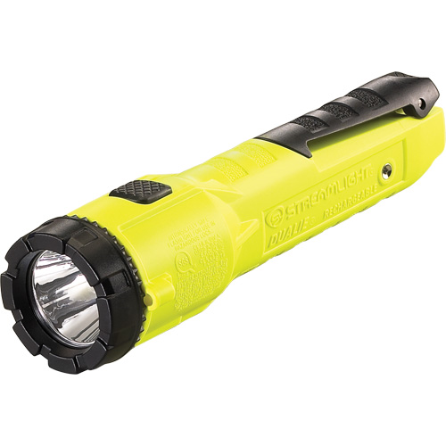 Lampe de poche &agrave; s&eacute;curit&eacute; intrins&egrave;que rechargeable Dualie, DEL, 275 lumens, Piles Rechargeable Rock Safety Industrial Ltd