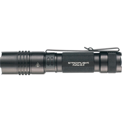 Lampe tactique ProTac 2L-X USB, DEL, 500 lumens, Piles Rechargeable/CR123A Rock Safety Industrial Ltd