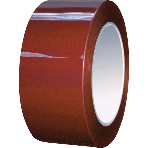 Ruban de plaqueur sp&eacute;cialis&eacute; en polyester, 51 mm (2") x 66 m (216'), Rouge, 2,6 mils Rock Safety Industrial Ltd