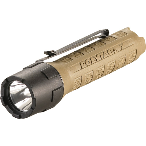 Lampe de poche Polytac 90 X, DEL, 600 lumens, Piles Rechargeable Rock Safety Industrial Ltd