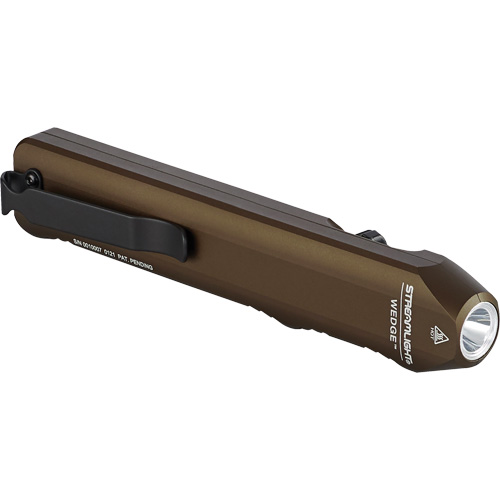 Lampe de poche mince &agrave; usage quotidien Wedge, DEL, 1000 lumens, Piles Rechargeable Rock Safety Industrial Ltd