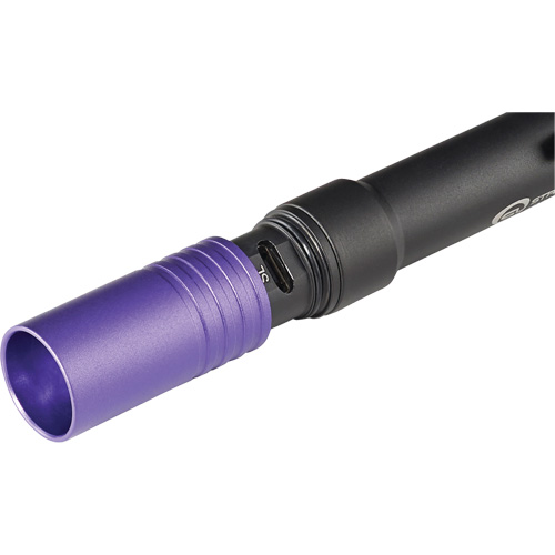 Lampe stylo UV avec port de recharge micro USB Stylus Pro, DEL, Piles Rechargeable Rock Safety Industrial Ltd