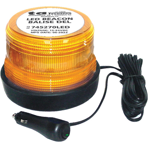 Junior Low Profile Warning Light, Strobe, Amber Rock Safety Industrial Ltd