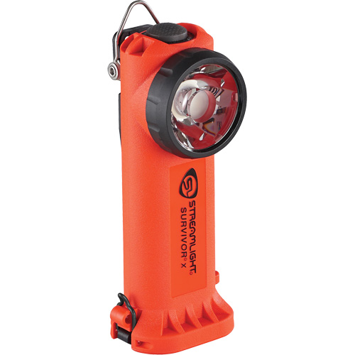Lampe de poche &agrave; angle droit Survivor X USB, DEL, 250 lumens, Piles Rechargeable Rock Safety Industrial Ltd