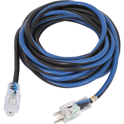 JLEC-1425S Contractor Grade Extension Cord, Indoor/Outdoor, SJTOW, 14 AWG, 15 A, 25' Rock Safety Industrial Ltd