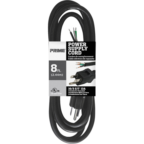 Replacement Brown Power Supply Cord Rock Safety Industrial Ltd