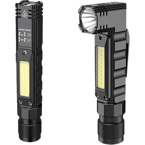 Baladeuse multifonctionnelle, DEL, 500 lumens, Piles Rechargeable Rock Safety Industrial Ltd