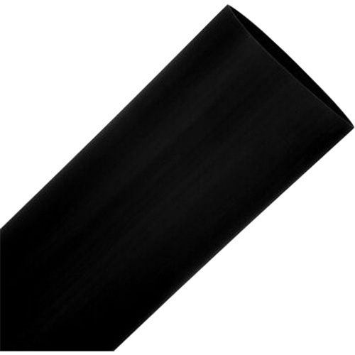 Black Heat Shrink Tubing, Thin Wall, 100', 0.75" (19.05 mm) - 1.5" (38.1 mm) Rock Safety Industrial Ltd