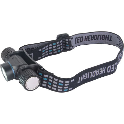 Lampe frontale magn&eacute;tique, DEL, 1100 lumens, 4.5 hres de fonctionnement, piles Rechargeable Rock Safety Industrial Ltd