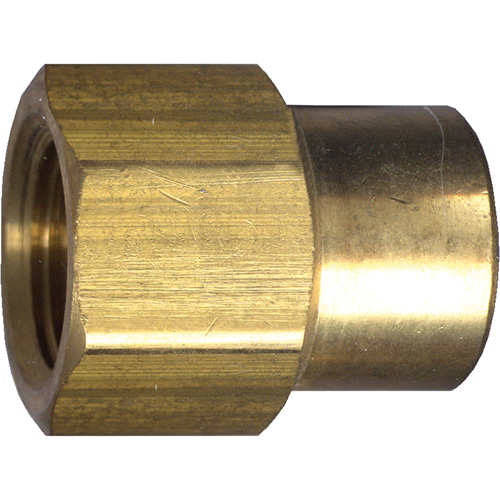 Reduced Pipe Coupling, Brass, 1/2" x 3/8" Rock Safety Industrial Ltd