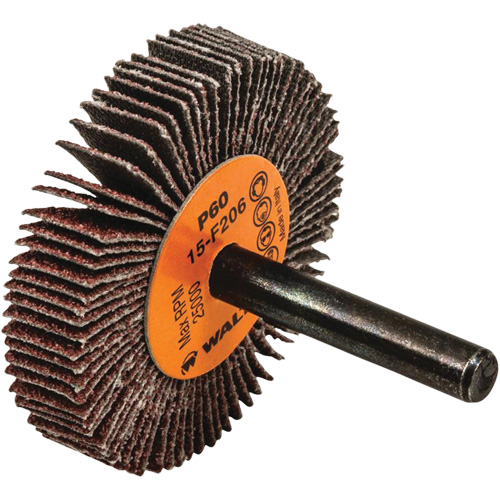 Disque &agrave; lamelles Coolcut, Oxyde d'aluminium, Grain 60, 2" x 3/8" x 1/4" Rock Safety Industrial Ltd