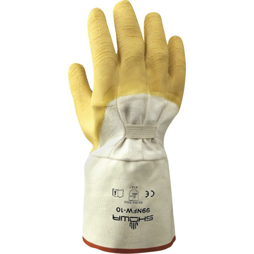99NFW Heavy-Duty Gloves, 10/Large, Rubber Latex Coating, Cotton Shell Rock Safety Industrial Ltd