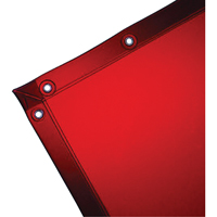 Rideau pour soudure, 72" x 72", Orange Rock Safety Industrial Ltd