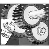 Lubrifiant OPEN GEAR, Canette a&eacute;rosol Rock Safety Industrial Ltd