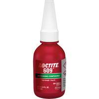 Compos&eacute; de retenue 609 &agrave; usage g&eacute;n&eacute;ral, 10 ml, Bouteille, Vert Rock Safety Industrial Ltd