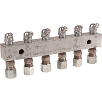 5-3/4" Long Header Block, 1/8" Thread Rock Safety Industrial Ltd