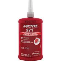 Threadlocker 271 , Red, High, 250 ml, Bottle Rock Safety Industrial Ltd