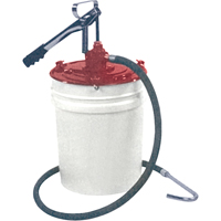 Manual Lubrication Pumps - Dual Leverage Dispensers, Zinc, 2.6 oz./Stroke, Fits 5 gal. Rock Safety Industrial Ltd