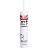 Superflex RTV Silicone Adhesive Sealant, Cartridge, White Rock Safety Industrial Ltd