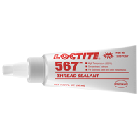 567 High Temperature Thread Sealant, Tube, 50 ml, -53.88° C - 204° C/-65° F - 400° F Rock Safety Industrial Ltd