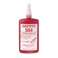 Produit d'&eacute;tanch&eacute;it&eacute; pour raccords filet&eacute;s 554, Bouteille, 10 ml, -53,89° C - 148,89° C/-65°F - 300°F Rock Safety Industrial Ltd