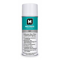 Molykote 557 Silicone Dry Film Lubricant, Aerosol Can Rock Safety Industrial Ltd