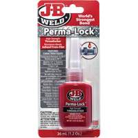 Compos&eacute; de blocage Perma-Lock, Rouge, &eacute;lev&eacute;, 36 ml, Bouteille Rock Safety Industrial Ltd