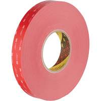 Ruban VHB, 32,9 m (108') lo x 1117,6 mm (44") la, 0,015 mm, Acrylique Rock Safety Industrial Ltd