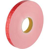 Ruban VHB, 32,9 m (108') lo x 1117,6 mm (44") la, 0,028 mm, Acrylique Rock Safety Industrial Ltd