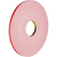 Ruban VHB, 32,9 m (108') lo x 12,7 mm (1/2") la, 62 mils, Acrylique Rock Safety Industrial Ltd