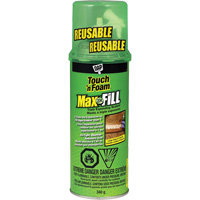Scellant &agrave; triple expansion Touch 'n Foam Max Fill, 340 g, Canette a&eacute;rosol, Cr&egrave;me Rock Safety Industrial Ltd