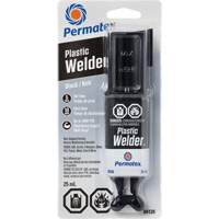 Colle &eacute;poxyde Plastic Welder, 25 ml, Seringue, Deux composants, Noir Rock Safety Industrial Ltd